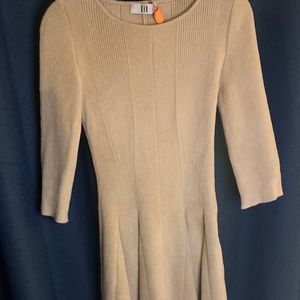 Lil Pour L’Autre ribbed fitted knit dress